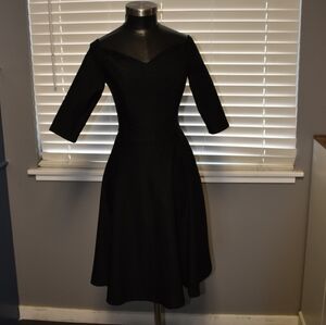 Grace Karin Classic Black Long Sleeve Dress